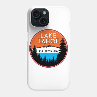 LAKE TAHOE CALIFORNIA REPUBLIC SKIING SKI LAKE BOAT BOATING BEAR SNOWBOARD Phone Case