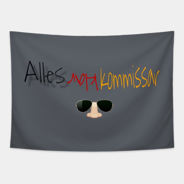 Alles klar Kommissar Deutsch Tapestry by Khala