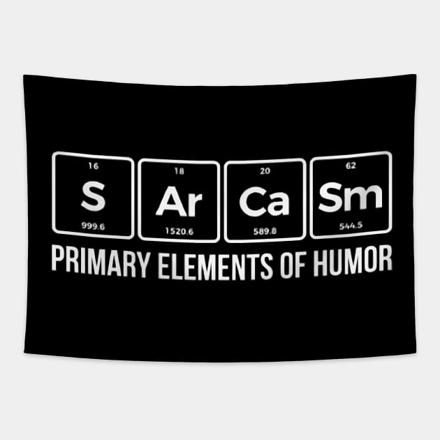 SARCASM WITH PERIODIC TABLE ELEMENTS Tapestry by Grunge&Gothic