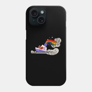 Rainboat Phone Case