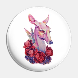 Pink Doe Pin