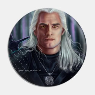 Geralt Fan art Pin