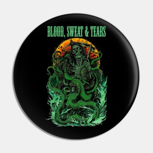 BLOOD, SWEAT & TEARS BAND Pin