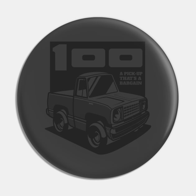 Black - D-100 (1978 - White-Based - Ghost) Pin by jepegdesign