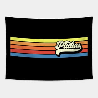 Padua Padova Italy Retro Vintage Design Style Trendy 70s 80s Tapestry