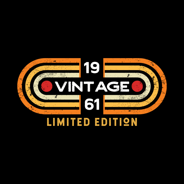 Vintage 1961 | Retro Video Game Style by SLAG_Creative