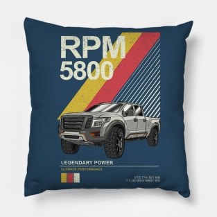 Nissan Titan Warrior Pickup Truck Concept Pillow