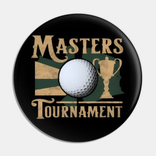 masters tournament golf competition Pin