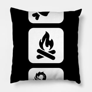 DnD Design Eat Sleep DnD Pillow