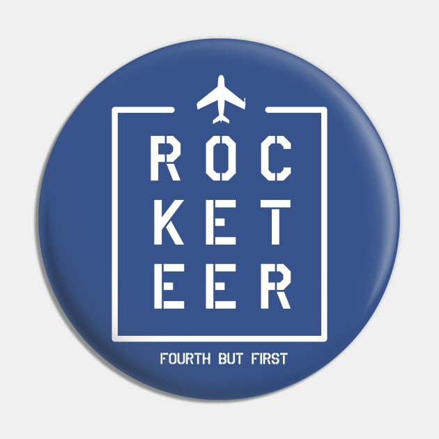 Rocketeer Pin by Tribute to a Hero