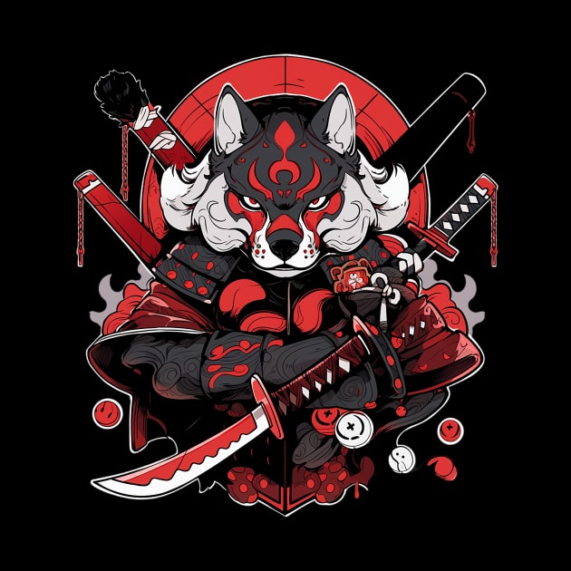 samurai dog by fancy ghost