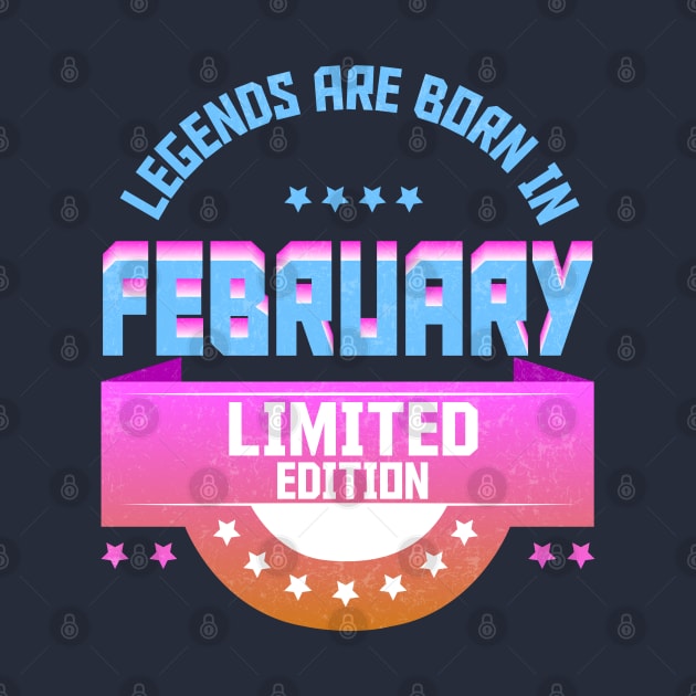 Legends are Born In February by Suryaraj