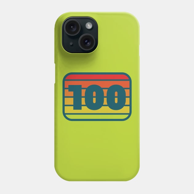 100 Mile Trail and Ultra Running Retro Phone Case by PodDesignShop