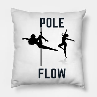 Pole Flow - Pole Dance Design Pillow