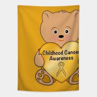 Childhood Cancer Teddy of Hope Tapestry