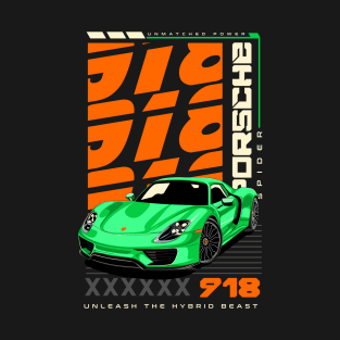 Luxury Porsche Spyder T-Shirt