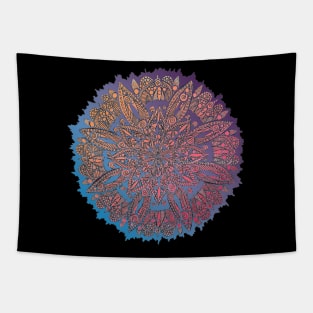 Colorful Circle Mandala Tapestry