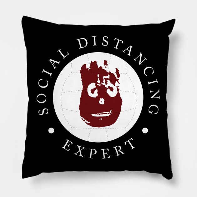 Social Distancing Expert Pillow by Sachpica