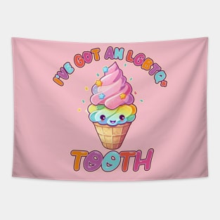 I've got an LGBTQ+ Tooth Kawaii Ice Cream Cone Tapestry