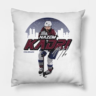 Nazem Kadri Colorado Skyline Pillow