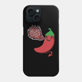 Neurospicy Devilish Red Hot Pepper Phone Case