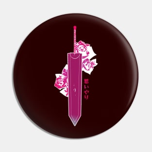 Cool Great Sword "Compassion" Pin