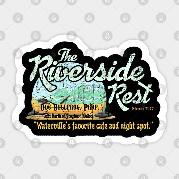 Riverside Rest from Emmet Otter's Jug band Christmas - Emmet Otters Jug Band Christmas - Sticker