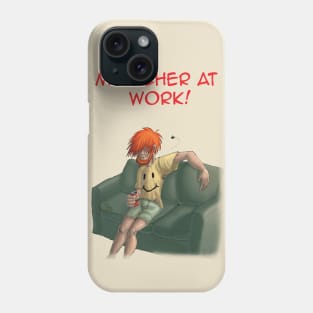 Moocher at Work Phone Case