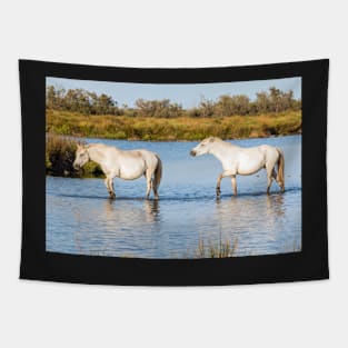 Horses in the River Tapestry