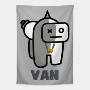 Among Us BT21 Van Tapestry