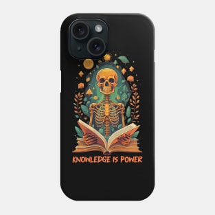 Knowledge is power Phone Case