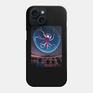 Celestial Squid Symphony Phone Case