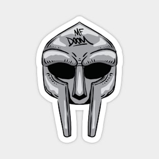 MF DOOM MASK HAND DRAWING Magnet