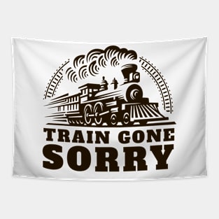 Train Gone Sorry Tapestry