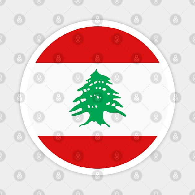 Lebanon Flag Magnet by TinPis