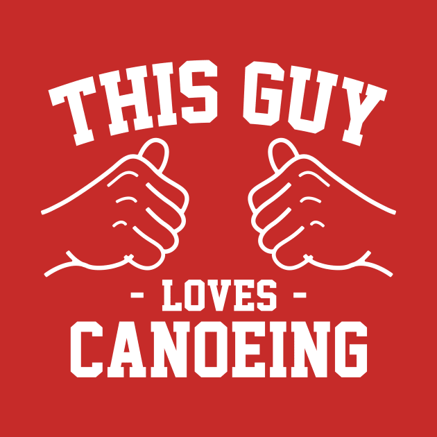 This guy loves canoeing by Lazarino