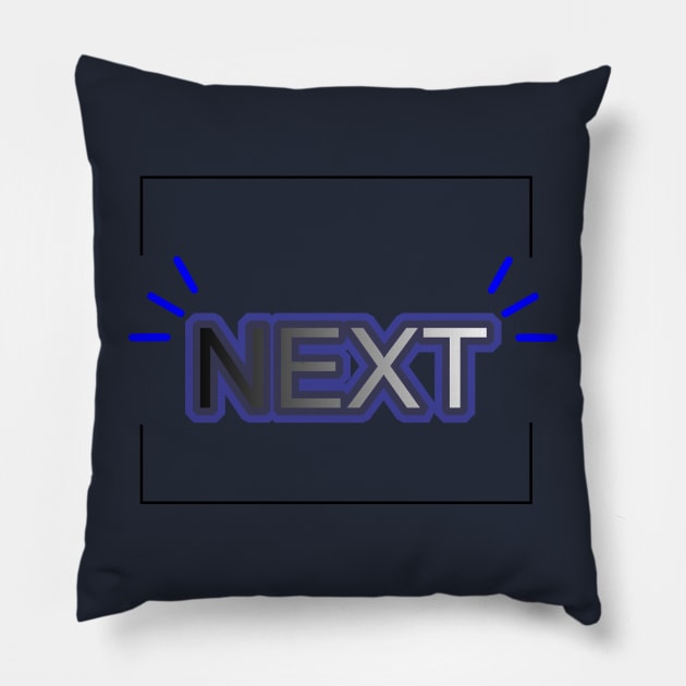 next Pillow by CreativeIkbar Prints