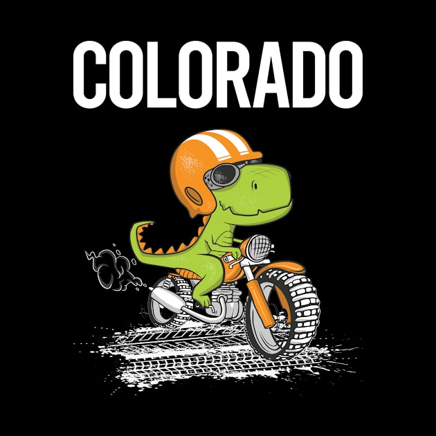 Biking Dinosaur Colorado by flaskoverhand