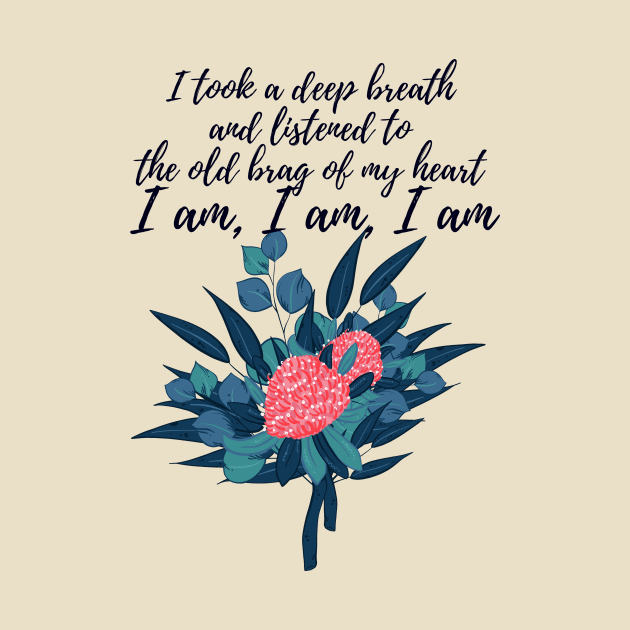 I am- Sylvia Plath quote by Faeblehoarder