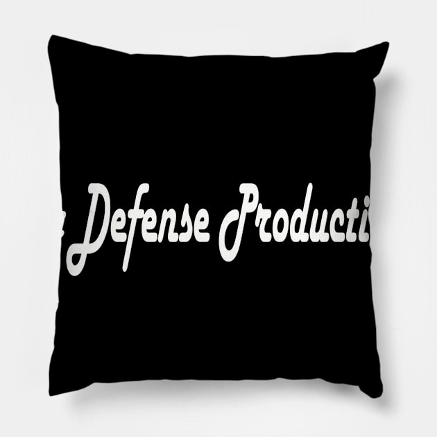 Defense Production Act Pillow by elmouden123