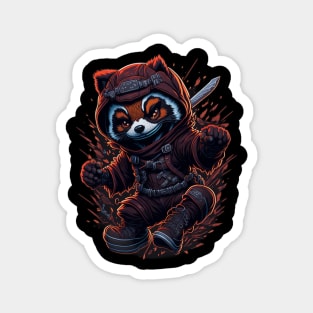 Red Panda Ninja_003 Magnet