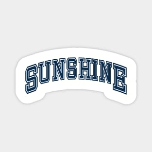 Sunshine | Sun Travel | Summer Family Vacation Magnet