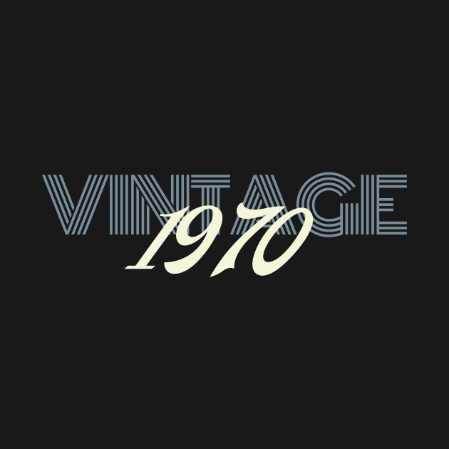 Discover Vintage 1970 - Vintage 1970 - T-Shirt