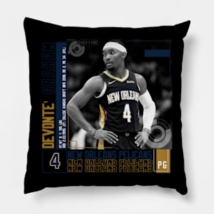 Devonte' Graham Paper Poster Pillow