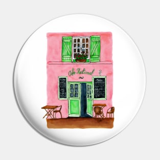 Pink Cafe - Paris Pin