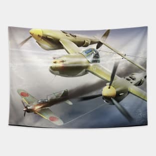 P-38 Lighting Tapestry