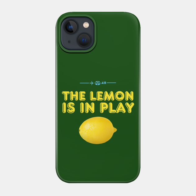 Cabin Pressure - the travelling lemon is in play - Cabin Pressure Lemon - Phone Case