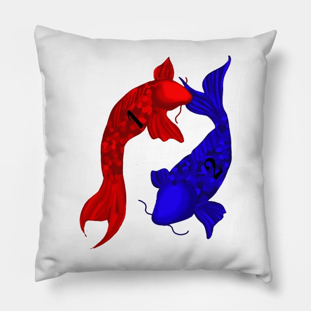 One Fish, Two Fish Pillow by domanidream