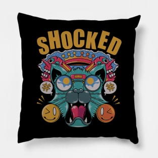 Shocked face Pillow