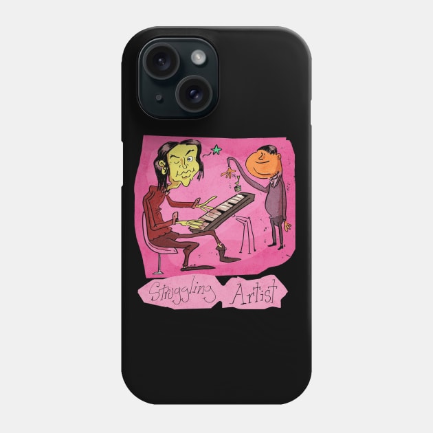 Struggling Artist Phone Case by austinkimmell67@gmail.com